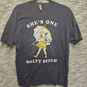 Salty B*tch Graphic T Size L Womens